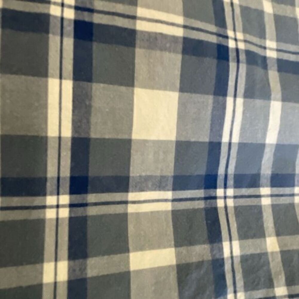 Columbia Shirt Mens Medium Blue Plaid Button Down Short Sleeve - Picture 9 of 9